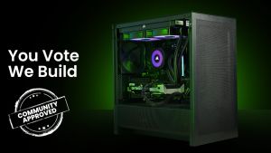 You Vote, We build: Community Built GeForce RTX 5060 Gaming PC Ryzen 5 9600X, 32GB DDR5, 1TB NVMe