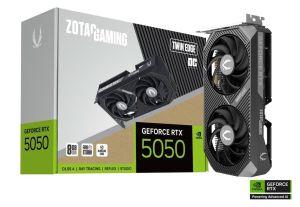 ZOTAC GAMING GEFORCE RTX 5050 8GB TWIN EDGE OC GRAPHIC CARD